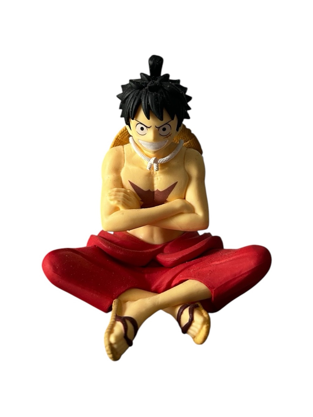 Monkey D. Luffy One Piece Anime Suwarasetai Real Figure Bandai From Japan